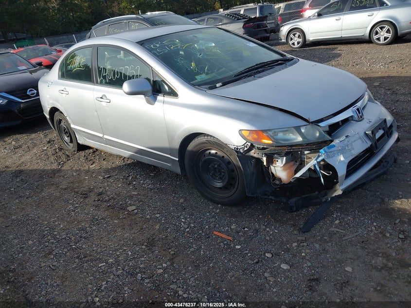 2008 HONDA CIVIC LX | 2HGFA15528H512711 | UPCARS