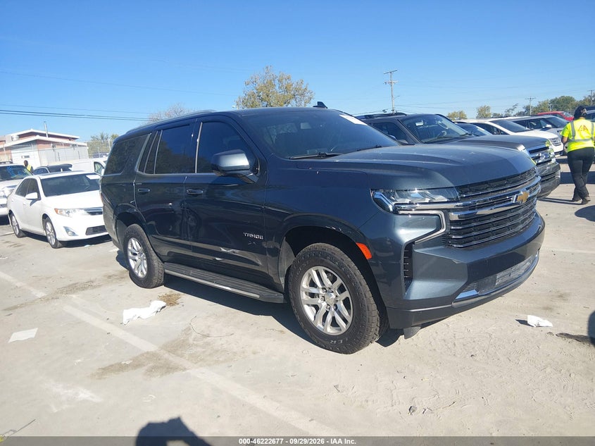 2021 CHEVROLET TAHOE 4WD LT | 1GNSKNKD2MR120603 | UPCARS
