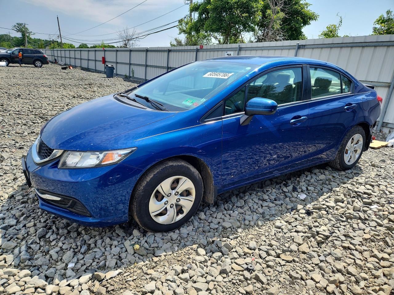 2014 HONDA CIVIC LX | 19XFB2F58EE004136 | UPCARS
