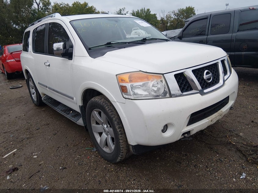 2010 NISSAN ARMADA TITANIUM | 5N1BA0ND5AN607237 | UPCARS
