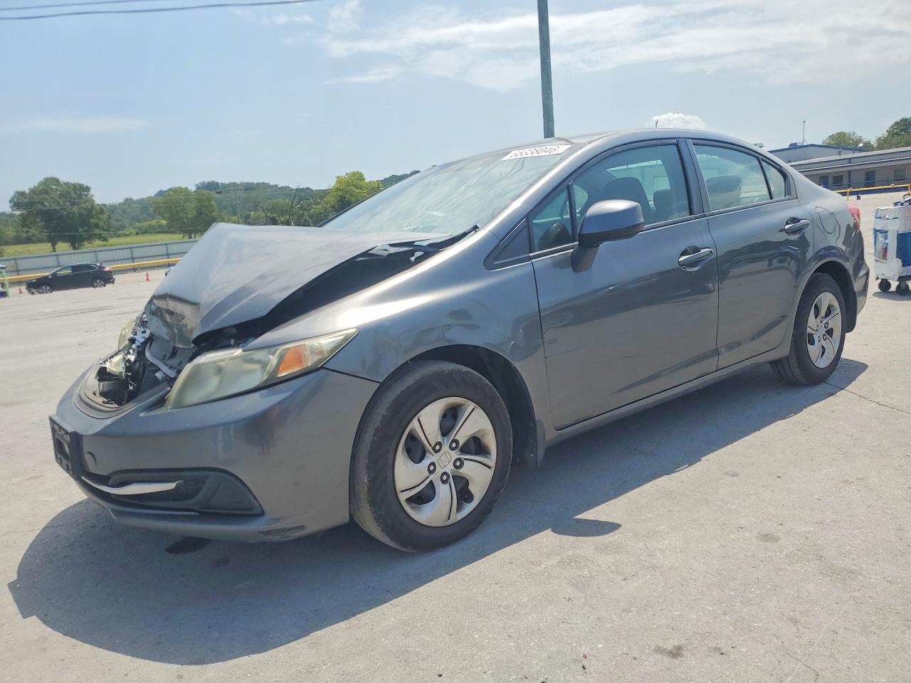 2013 HONDA CIVIC LX | 19XFB2F56DE095003 | UPCARS