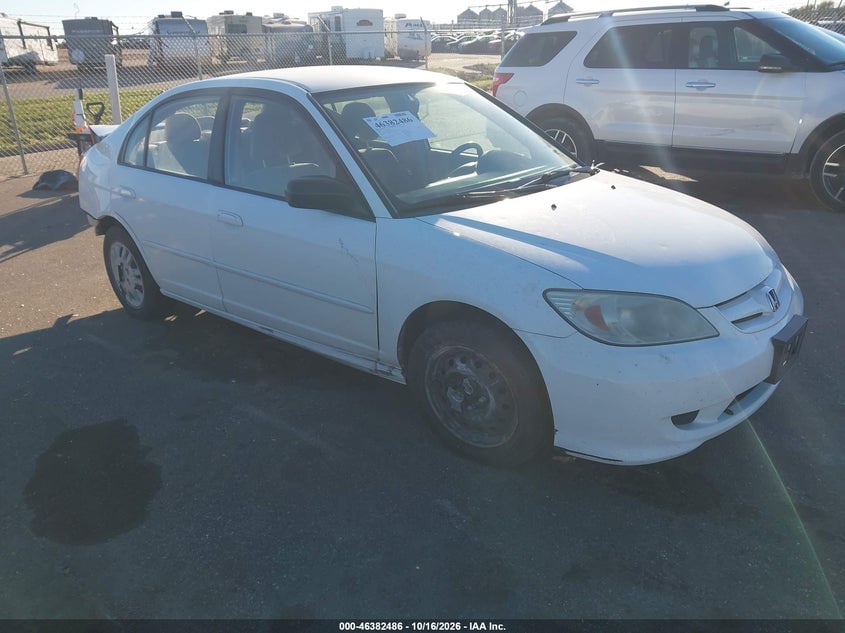 2004 HONDA CIVIC LX | 2HGES16504H558958 | UPCARS
