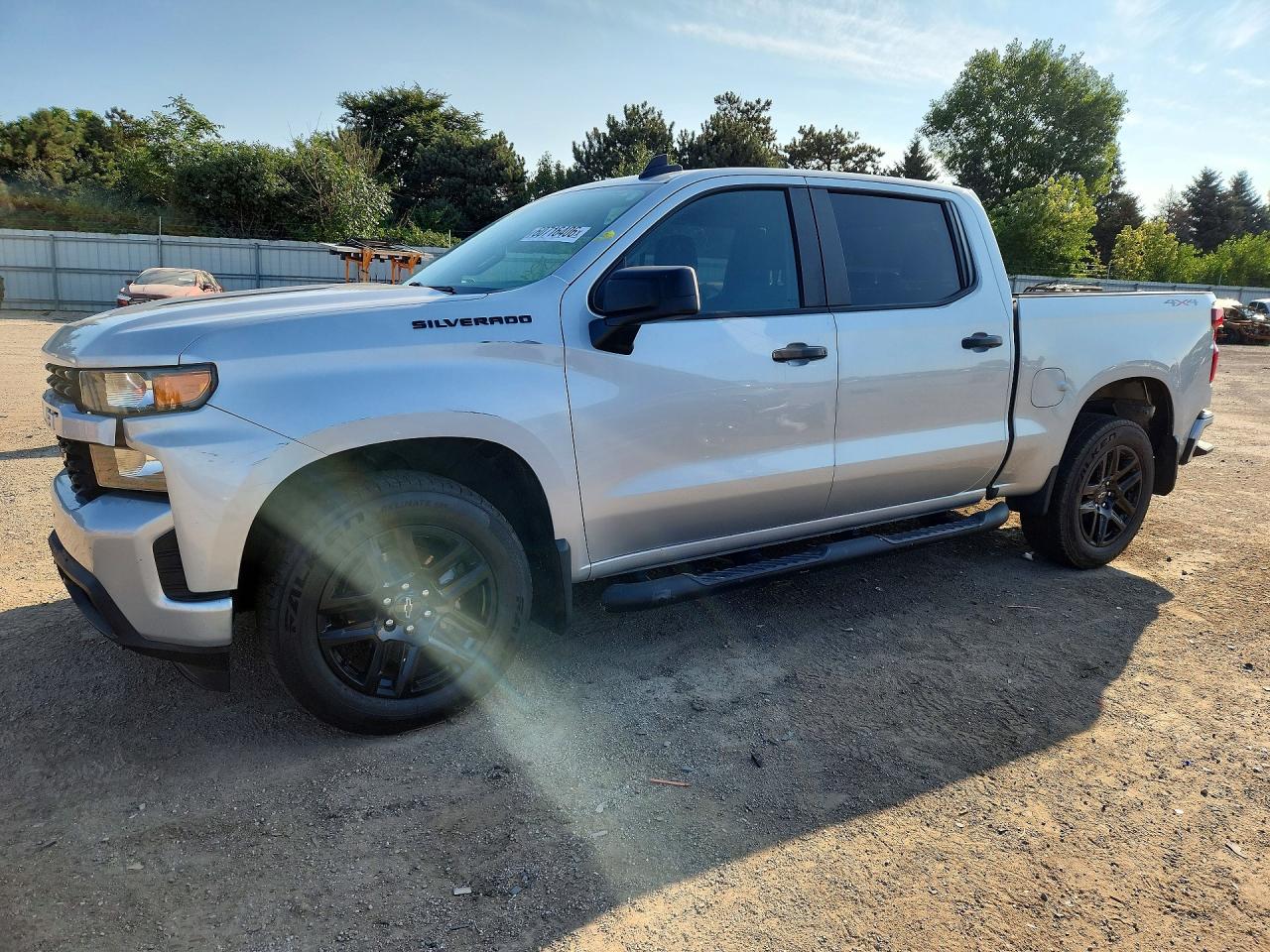 2022 CHEVROLET SILVERADO K1500 CUSTOM | 1GCPYBEK3NZ132301 | UPCARS