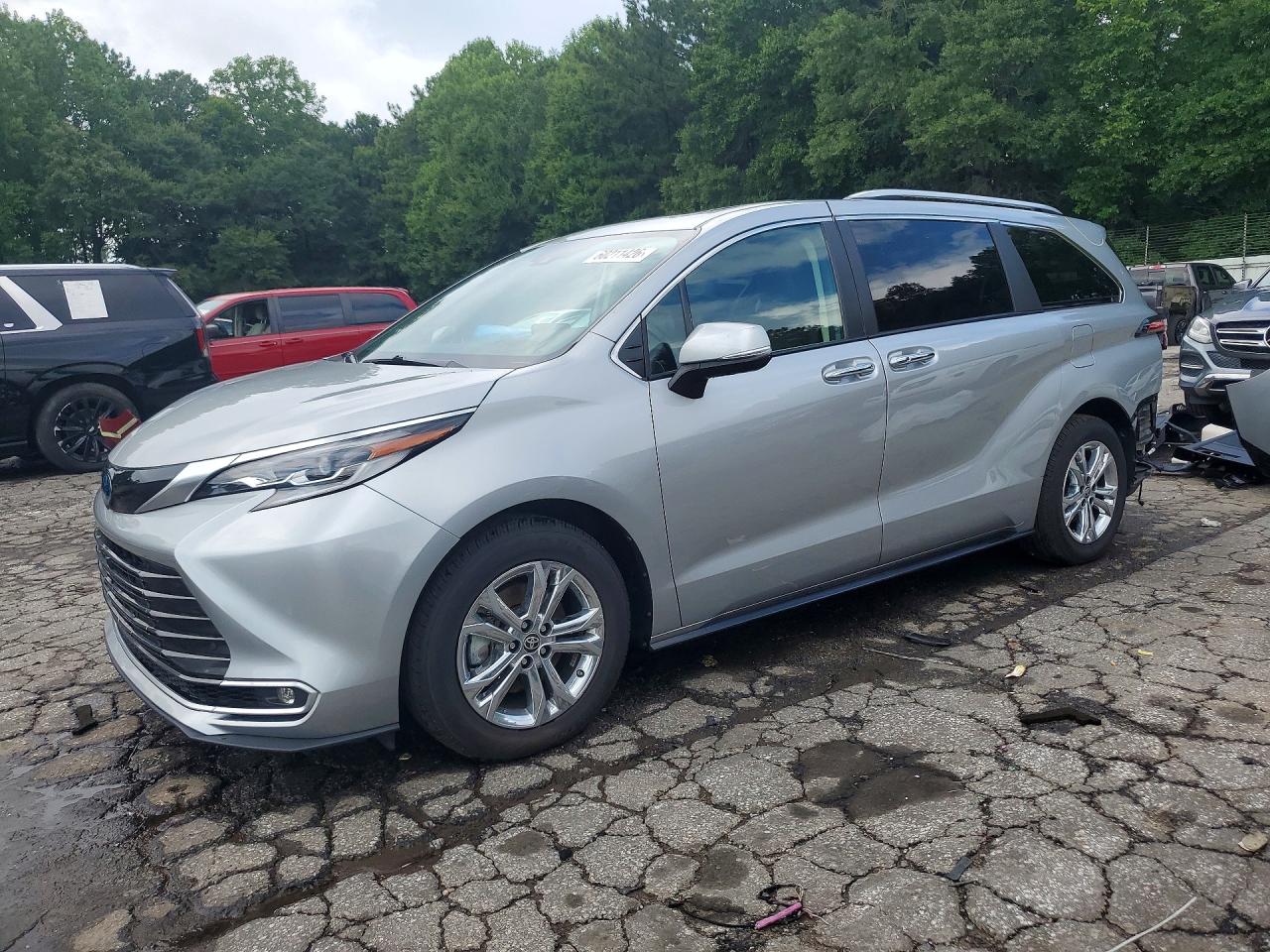 2023 TOYOTA SIENNA PLATINUM 7-PASSENGER | 5TDESKFC2PS085380 | UPCARS