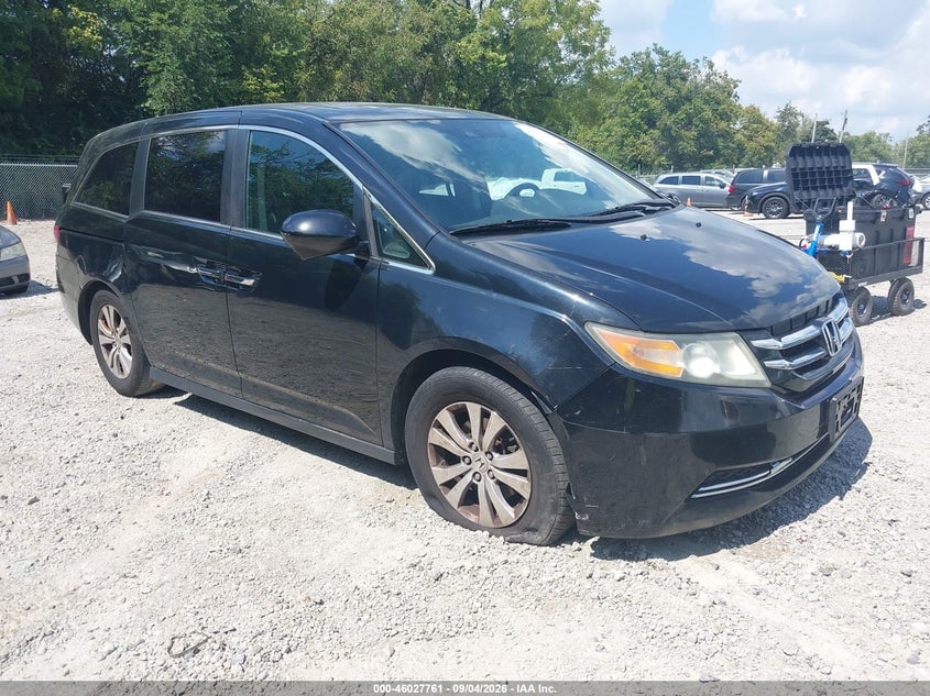 2015 HONDA ODYSSEY EX-L | 5FNRL5H67FB124104 | UPCARS