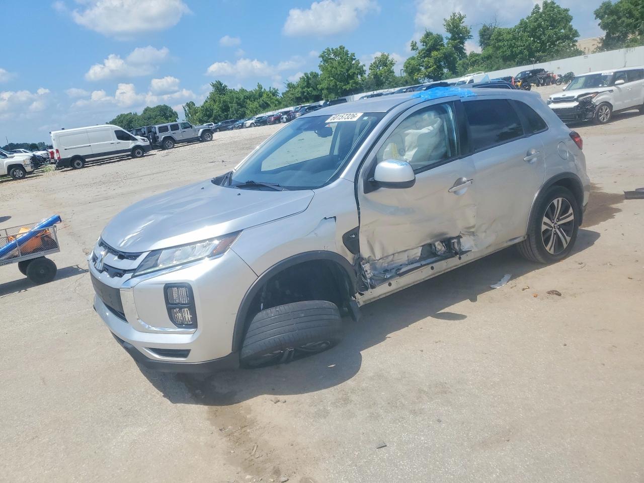 2022 MITSUBISHI OUTLANDER ES | JA4ARUAU6NU009847 | UPCARS