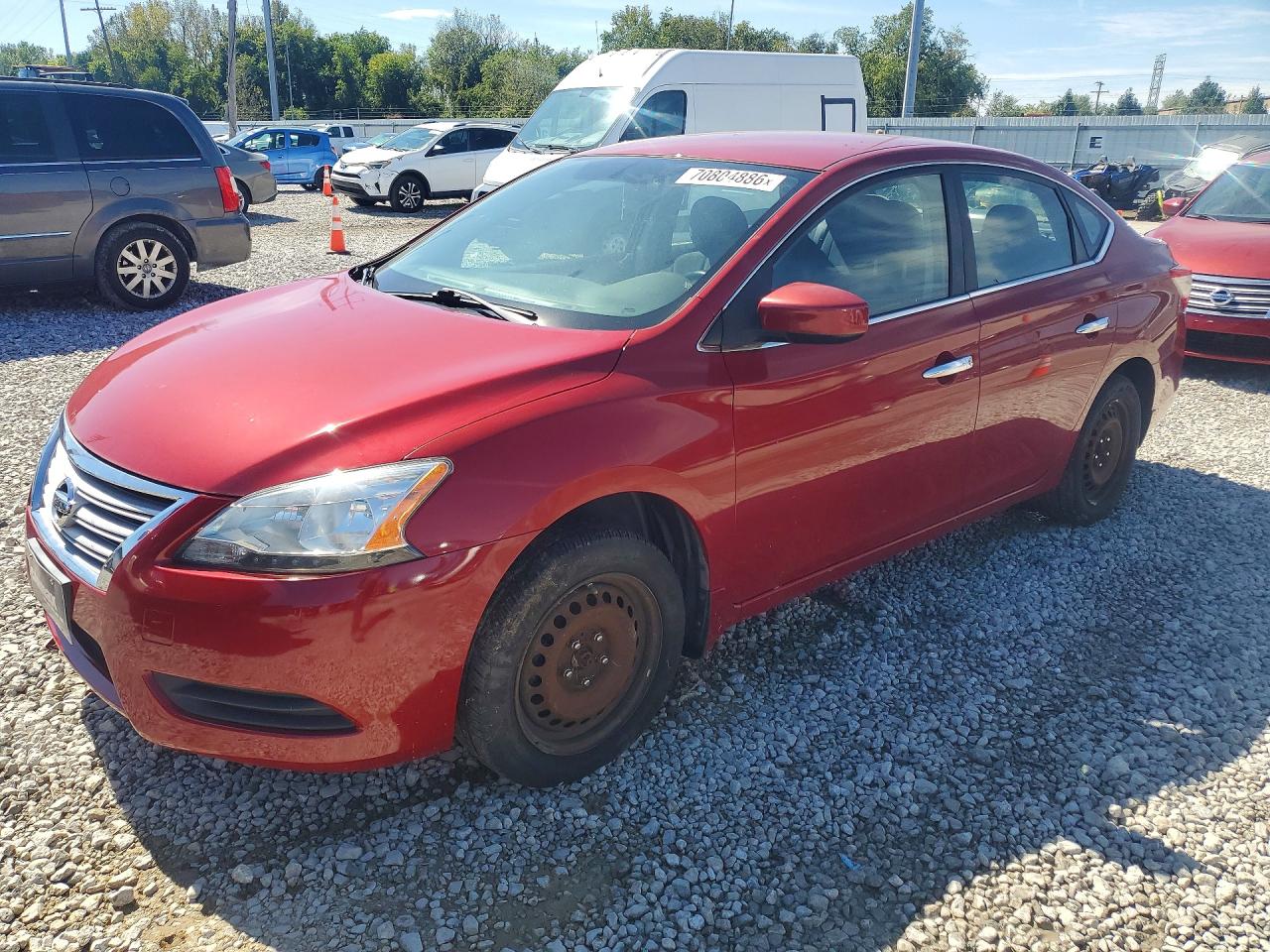 2013 NISSAN SENTRA S | 3N1AB7AP6DL711197 | UPCARS