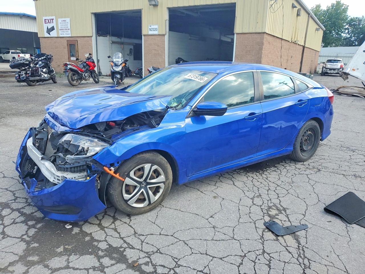 2018 HONDA CIVIC LX | 2HGFC2F58JH542302 | UPCARS