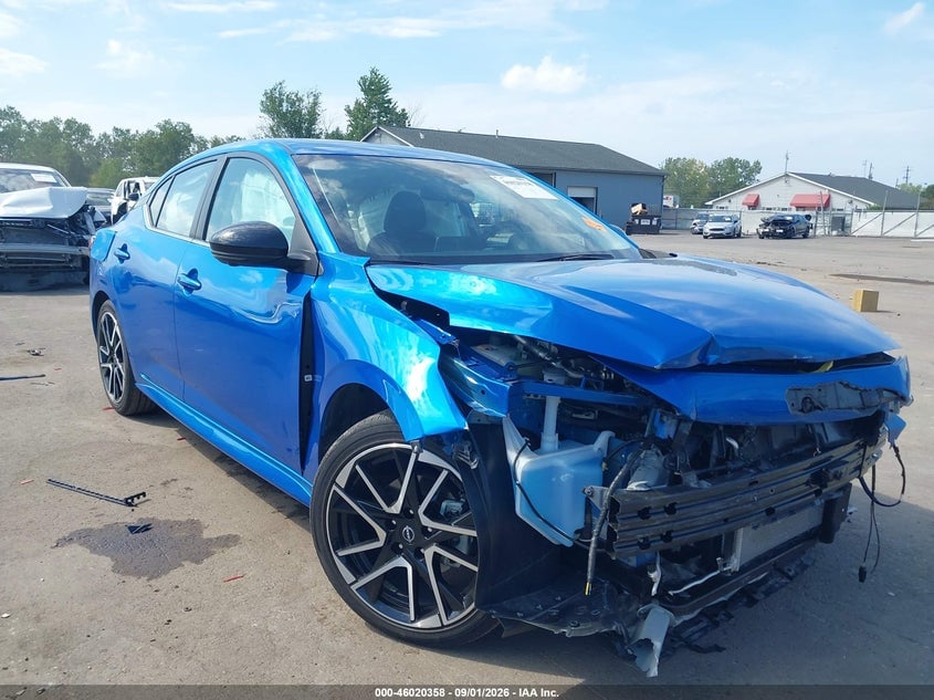 2025 NISSAN SENTRA SR | 3N1AB8DV4SY367093 | UPCARS