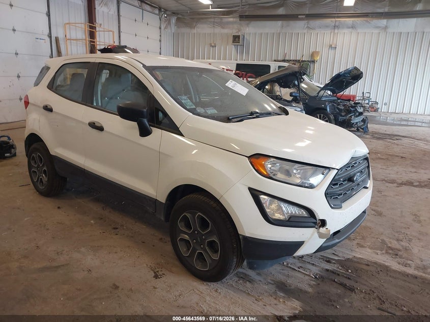 2019 FORD ECOSPORT S | MAJ6S3FL7KC299887 | UPCARS