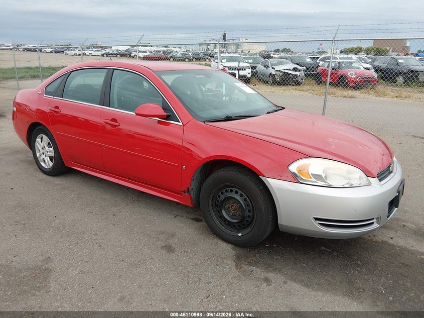 2009 CHEVROLET IMPALA LS | 2G1WB57K091231693 | UPCARS