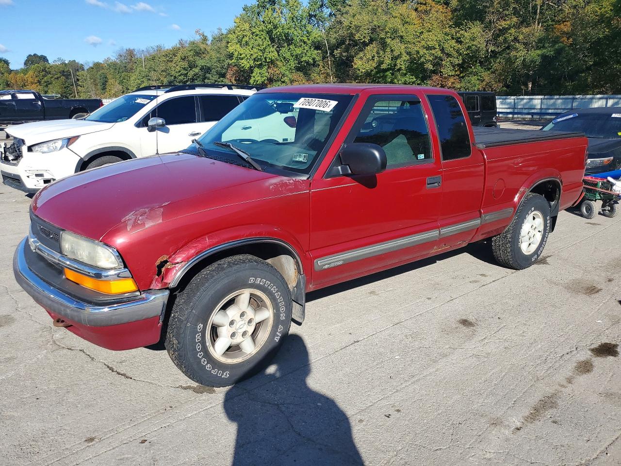 2000 CHEVROLET S10 | 1GCDT19WXY8296728 | UPCARS