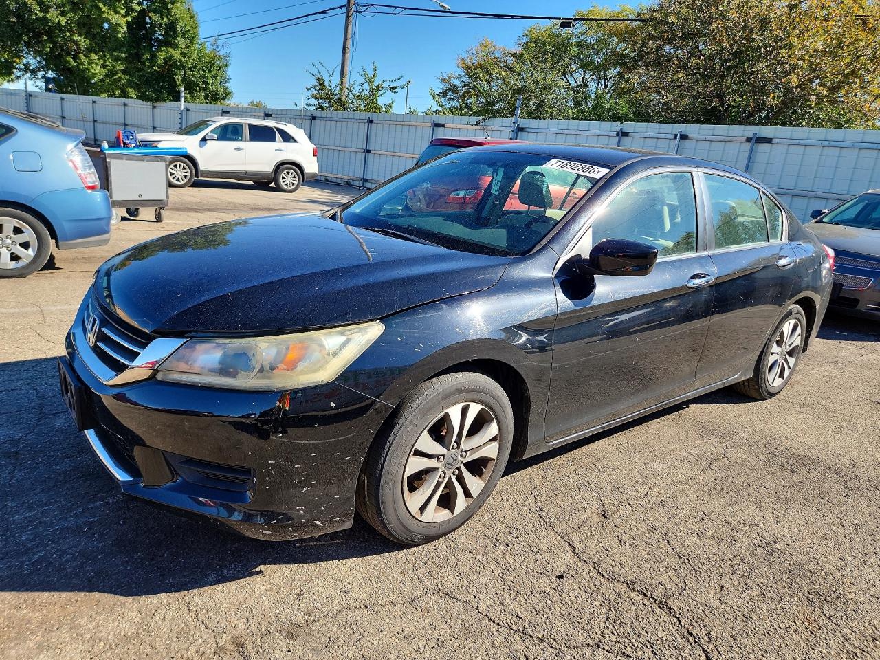2013 HONDA ACCORD LX | 1HGCR2F37DA117835 | UPCARS