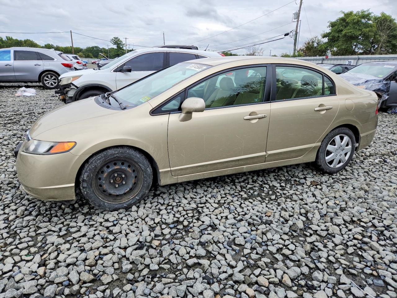2007 HONDA CIVIC LX | 1HGFA16597L110040 | UPCARS