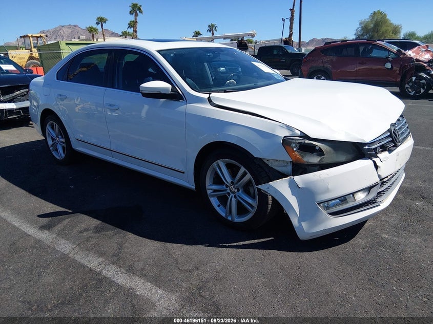 2013 VOLKSWAGEN PASSA TDI SEL PREMIUM | 1VWCN7A30DC124125 | UPCARS