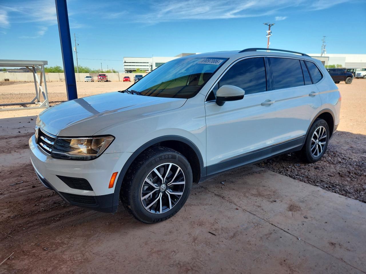 2021 VOLKSWAGEN TIGUAN SE | 3VV3B7AX0MM139559 | UPCARS