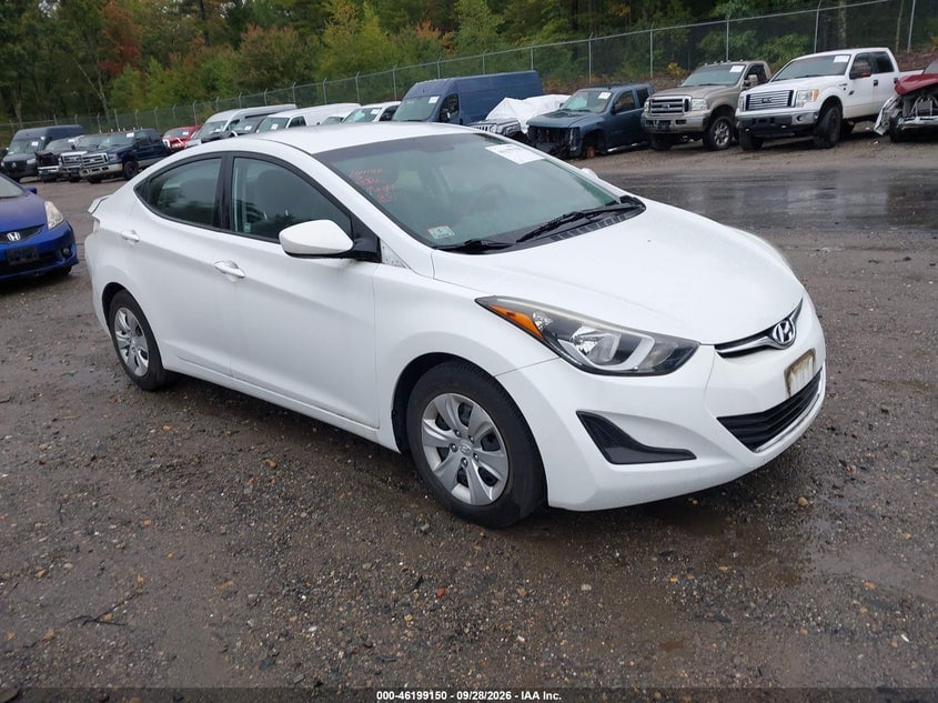 2016 HYUNDAI ELANTRA SE | 5NPDH4AE7GH783035 | UPCARS