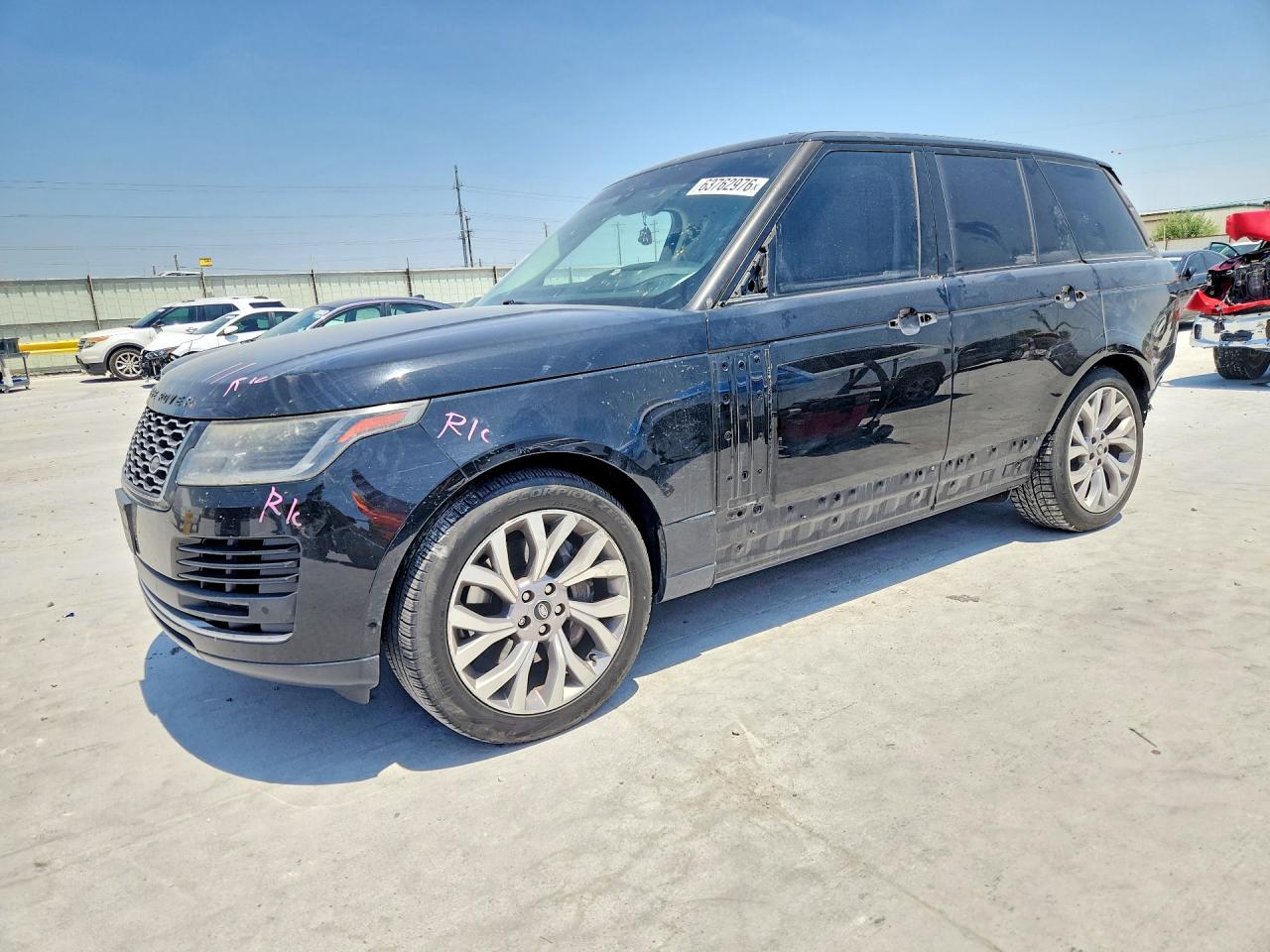2019 LAND ROVER RANGEROVER HSE | SALGS2SV6KA550595 | UPCARS