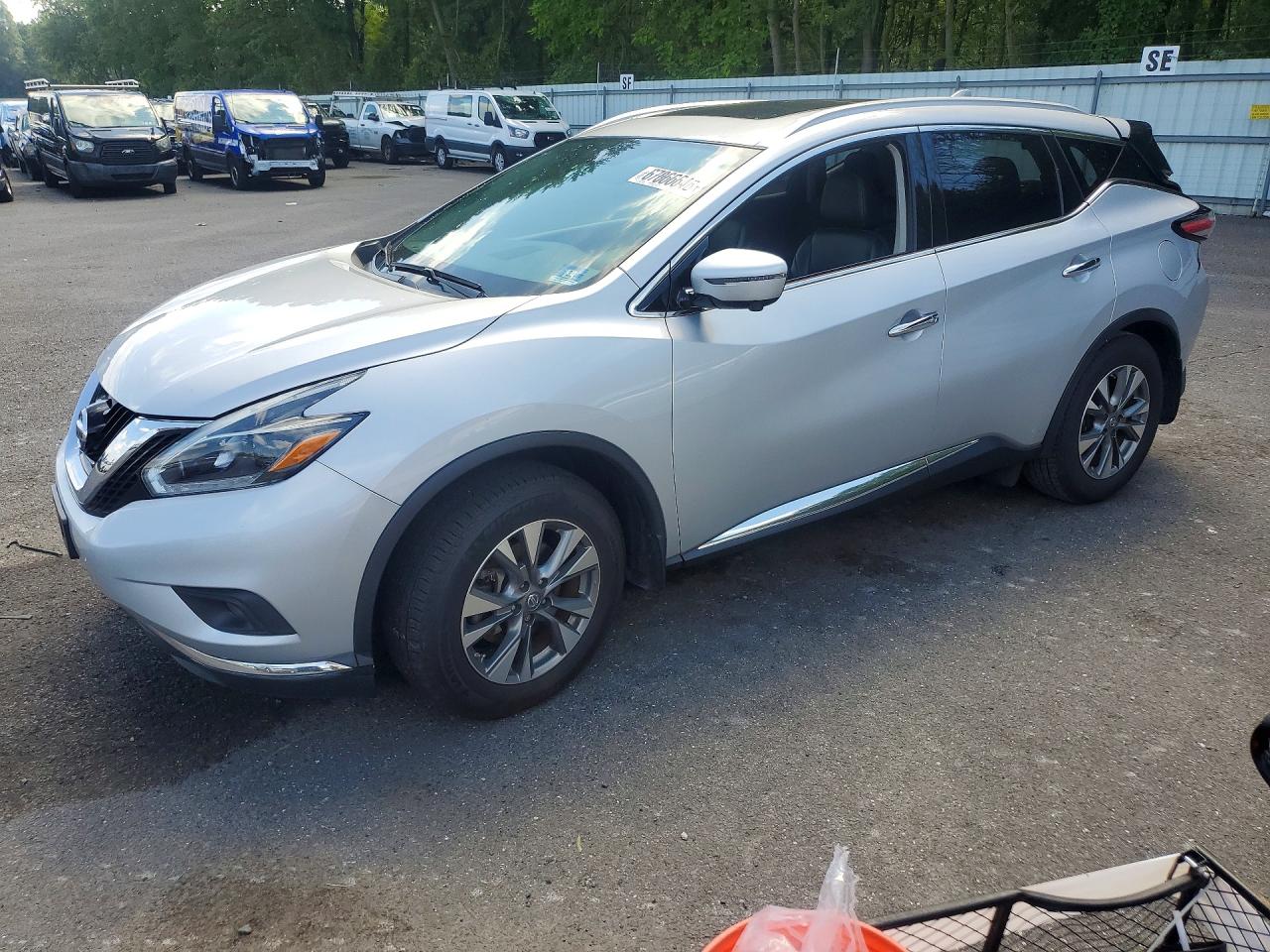 2018 NISSAN MURANO SL | 5N1AZ2MG1JN183874 | UPCARS