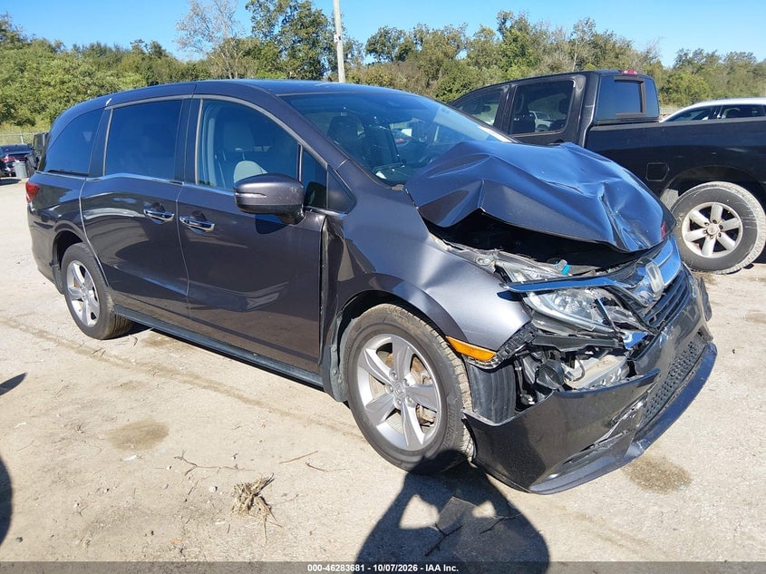 2019 HONDA ODYSSEY EX-L | 5FNRL6H71KB067438 | UPCARS