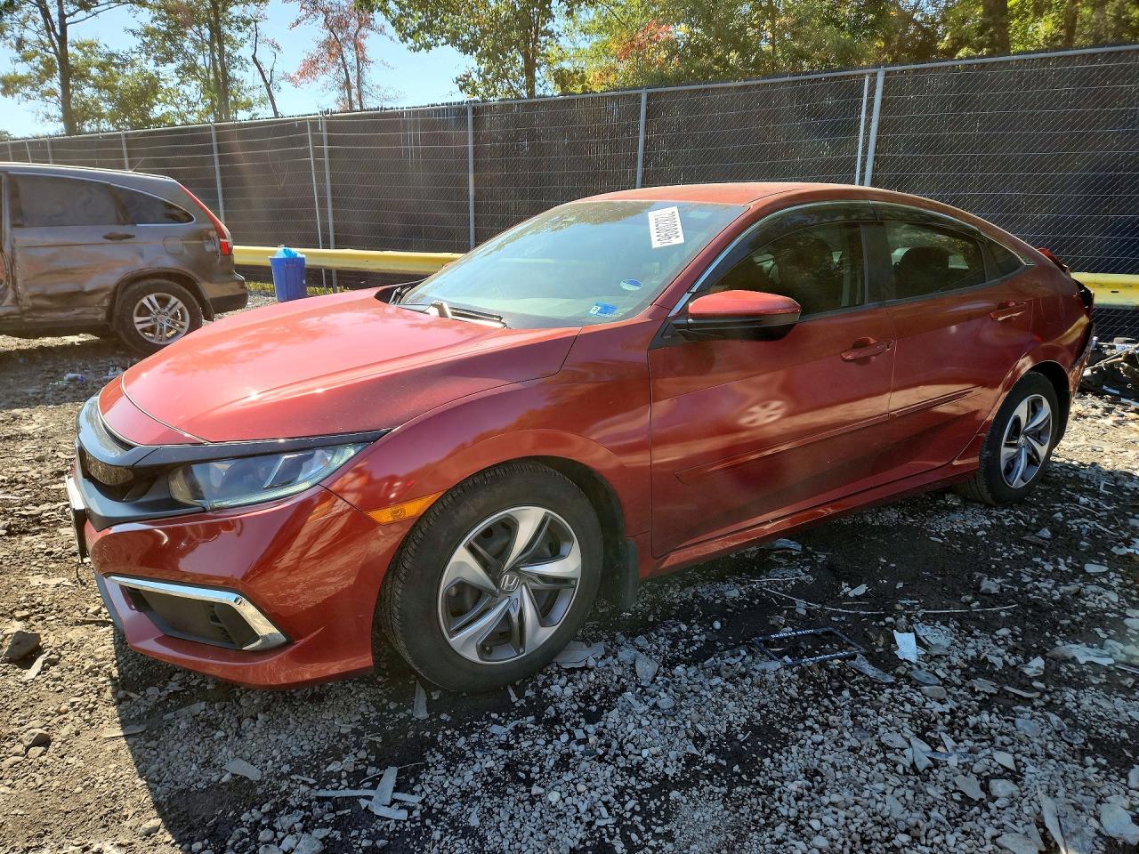 2021 HONDA CIVIC LX | 2HGFC2F68MH514142 | UPCARS
