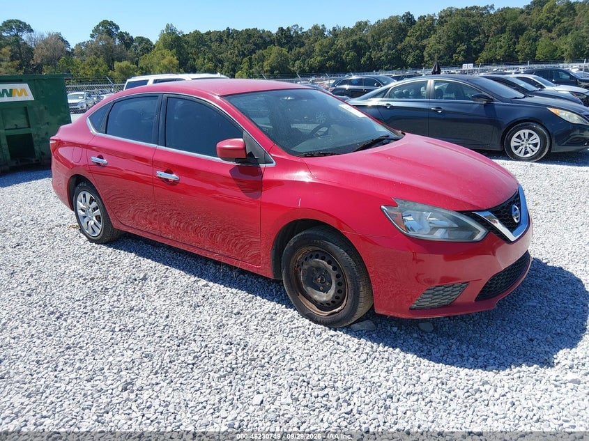 2017 NISSAN SENTRA SV | 3N1AB7APXHL670322 | UPCARS