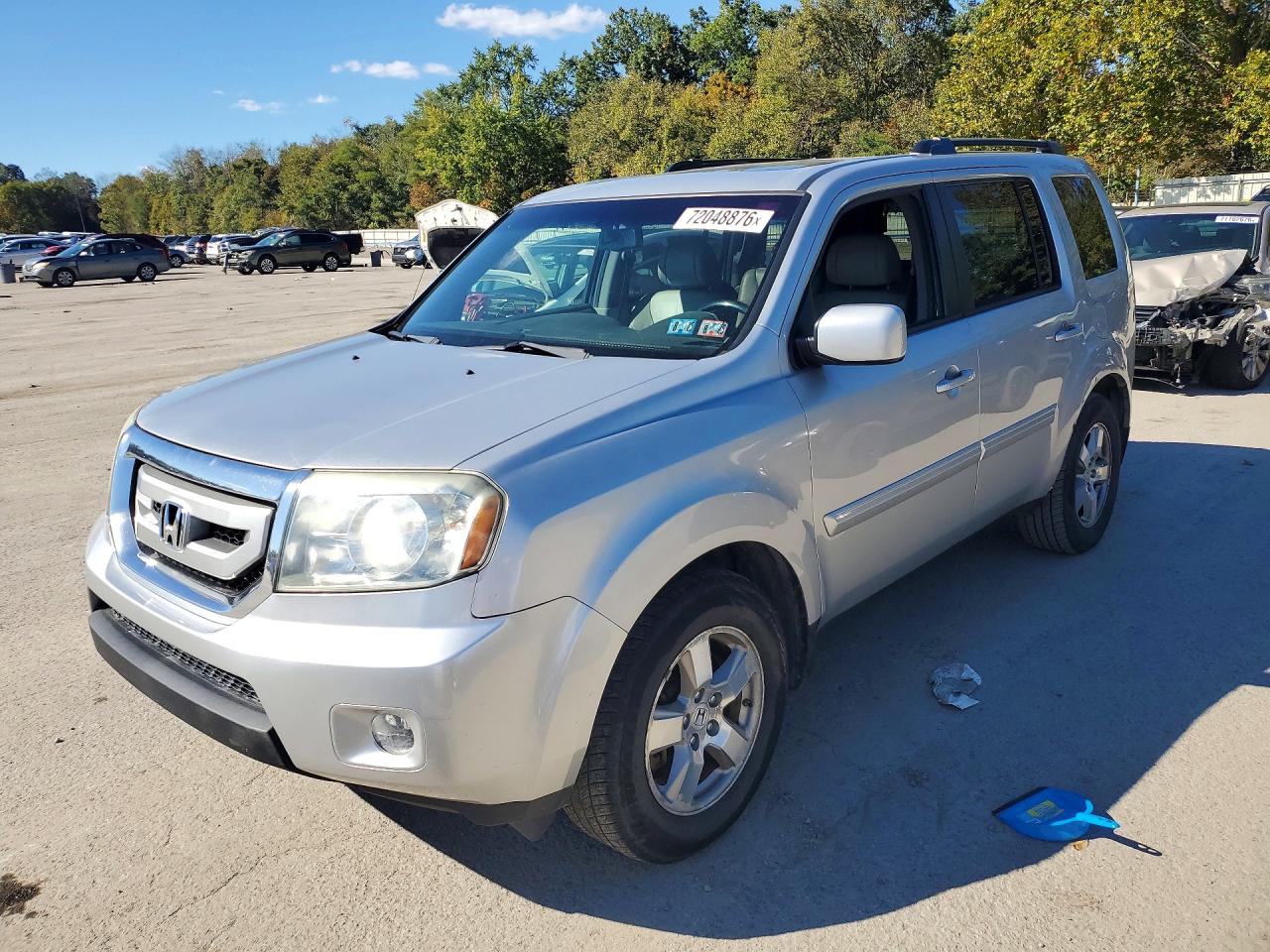 2011 HONDA PILOT EXL | 5FNYF4H69BB092845 | UPCARS