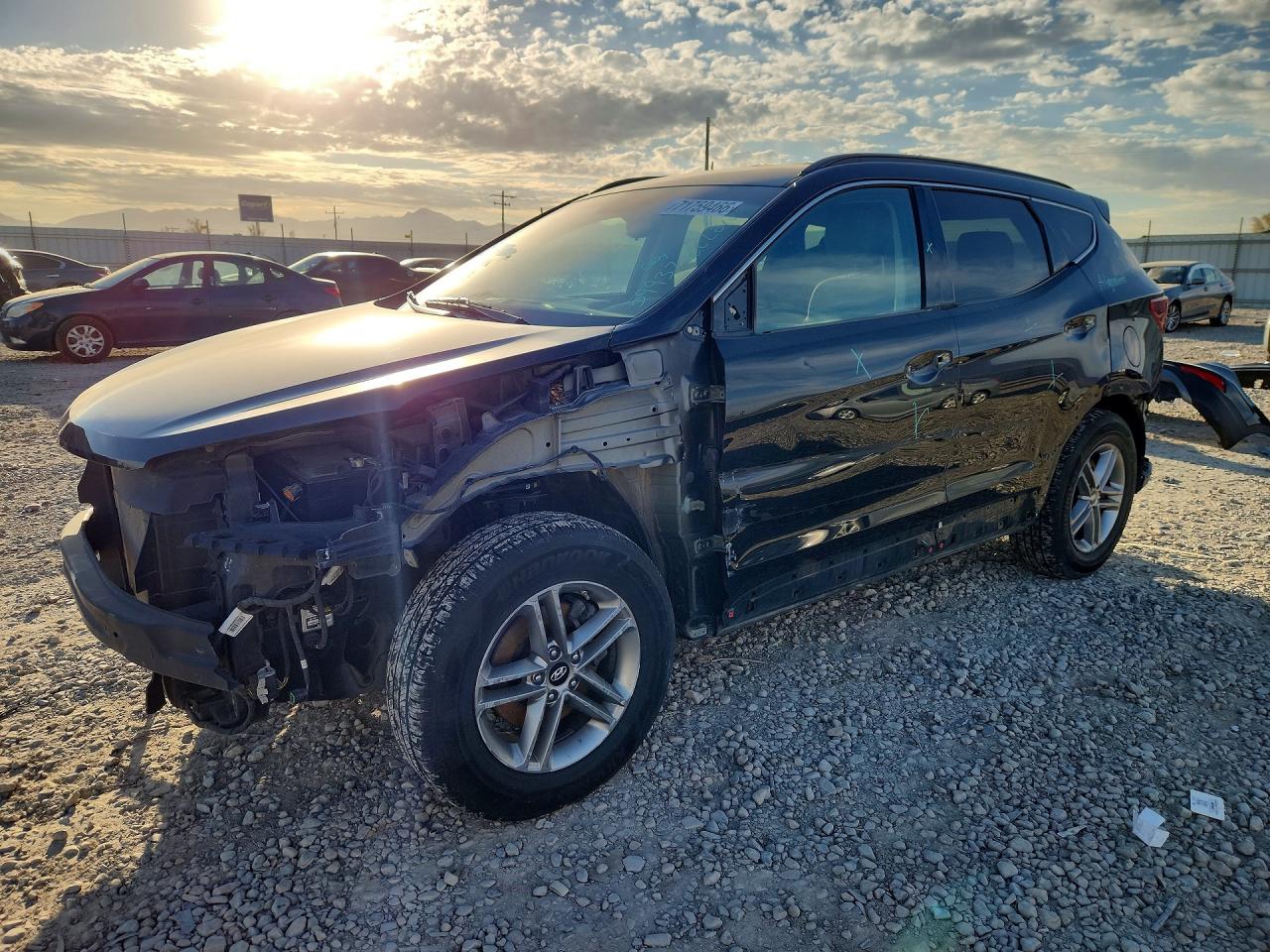 2017 HYUNDAI SANTA FE 2.4L | 5NMZUDLB3HH037698 | UPCARS