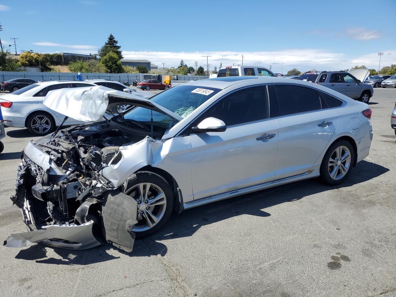 2019 HYUNDAI SONATA LIMITED | 5NPE34AF2KH731168 | UPCARS