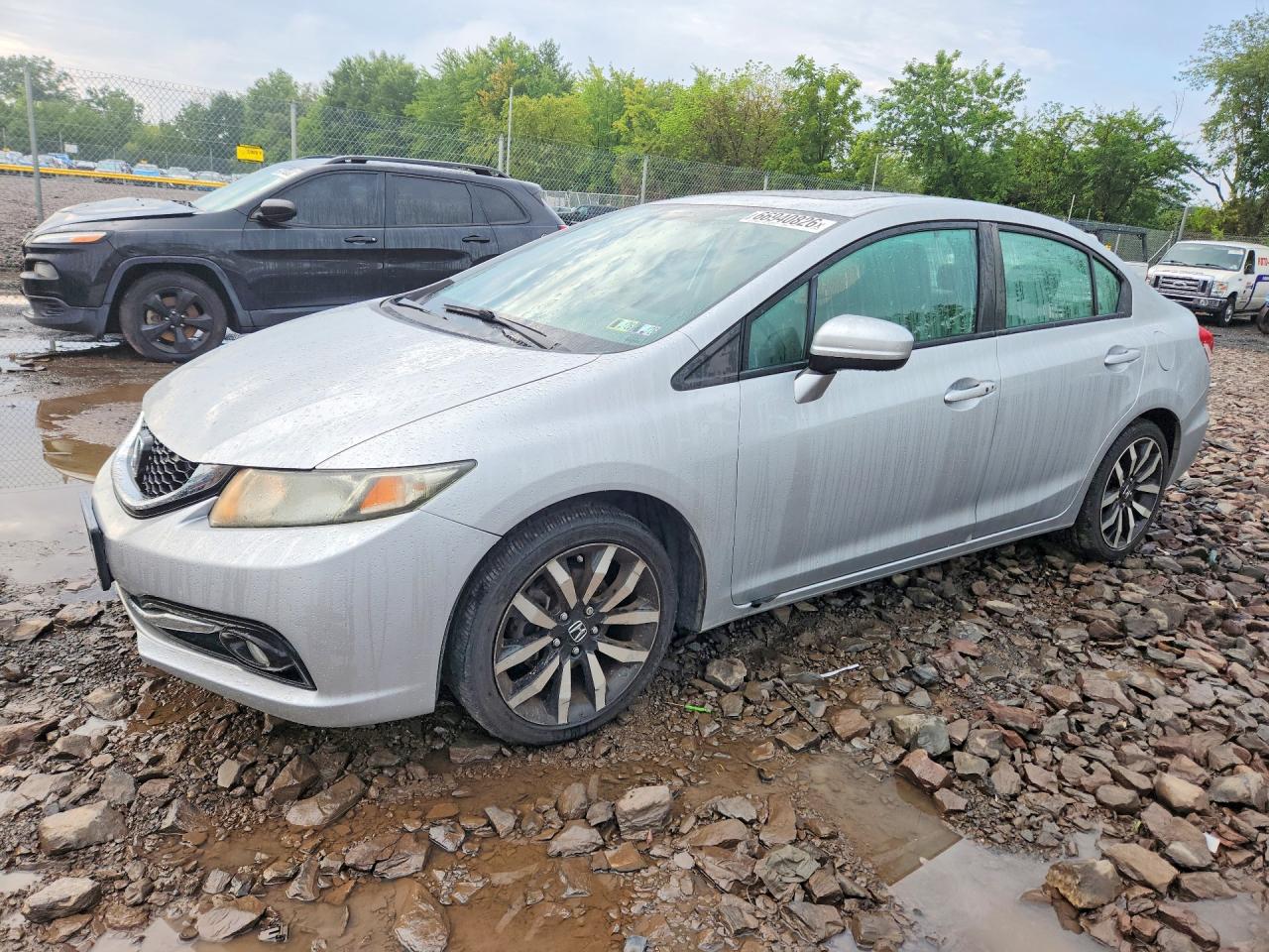 2014 HONDA CIVIC EXL | 2HGFB2F98EH503379 | UPCARS