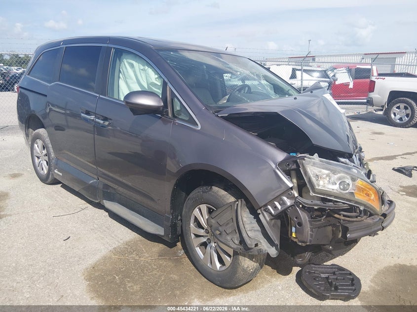 2015 HONDA ODYSSEY EX-L | 5FNRL5H64FB119023 | UPCARS