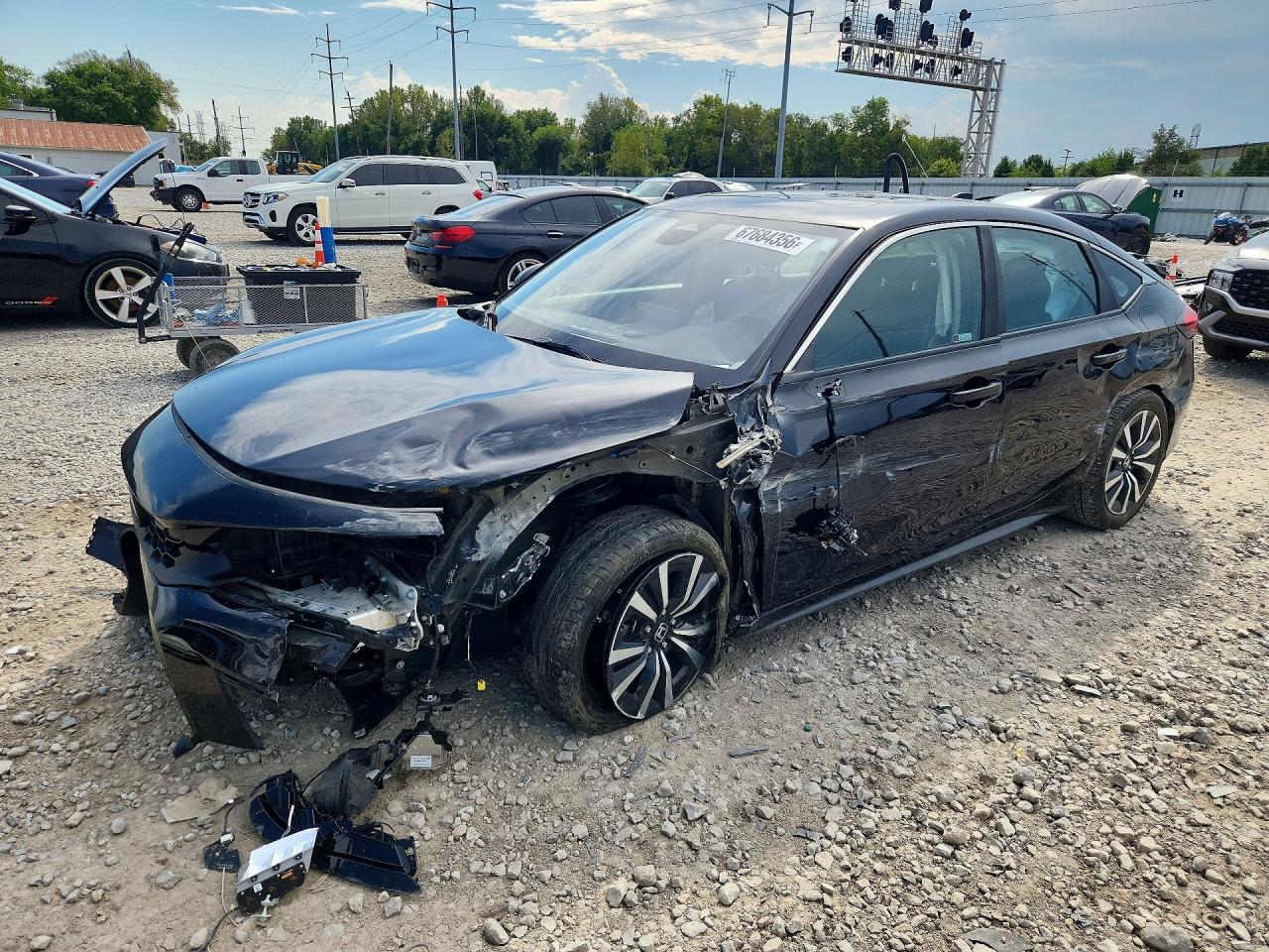 2023 HONDA CIVIC EXL | 19XFL1H76PE017704 | UPCARS
