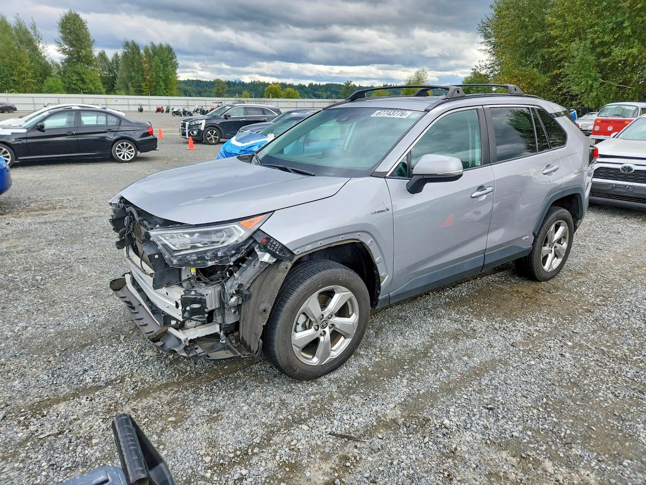 2021 TOYOTA RAV4 XLE PREMIUM | 4T3B6RFV1MU031712 | UPCARS