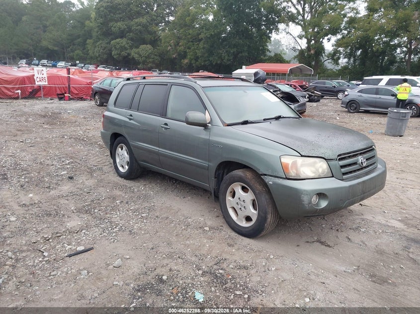 2005 TOYOTA HIGHLANDER LIMITED V6 | JTEDP21A250081098 | UPCARS