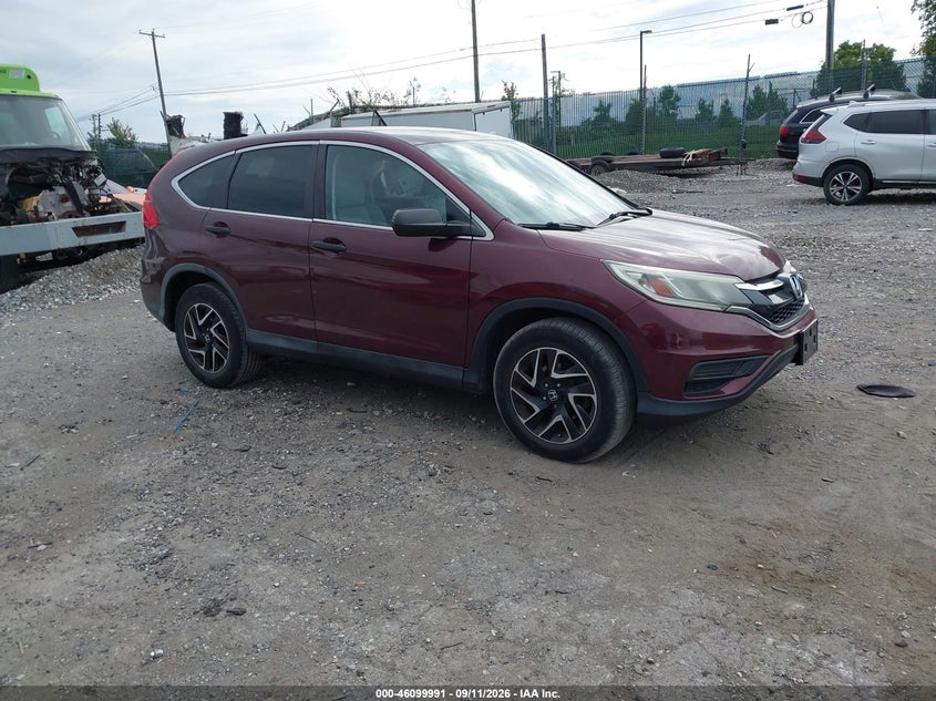 2016 HONDA CR-V SE | 2HKRM4H40GH679405 | UPCARS
