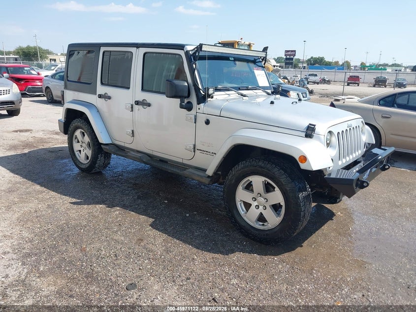 2007 JEEP WRANGLER UNLIMITED SAHARA | 1J4GA591X7L154920 | UPCARS