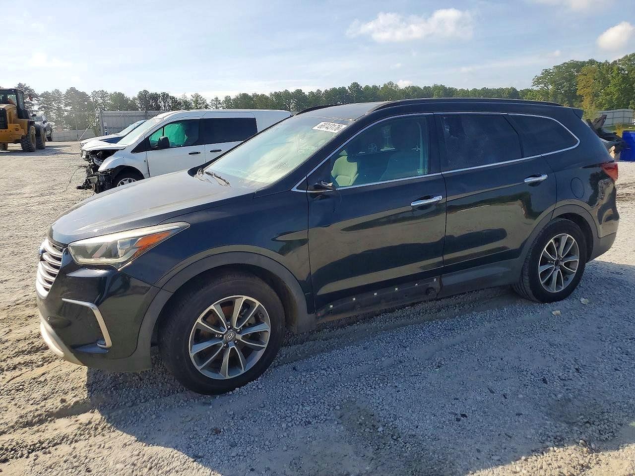2017 HYUNDAI SANTA FE SE | KM8SM4HF4HU167734 | UPCARS