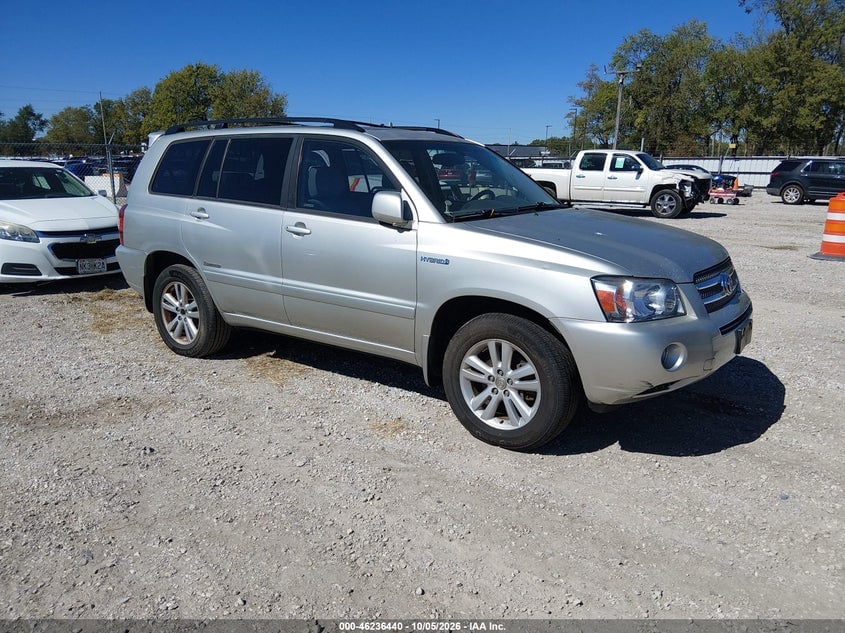 2006 TOYOTA HIGHLANDER HYBRID LIMITED V6 | JTEEW21A060021491 | UPCARS