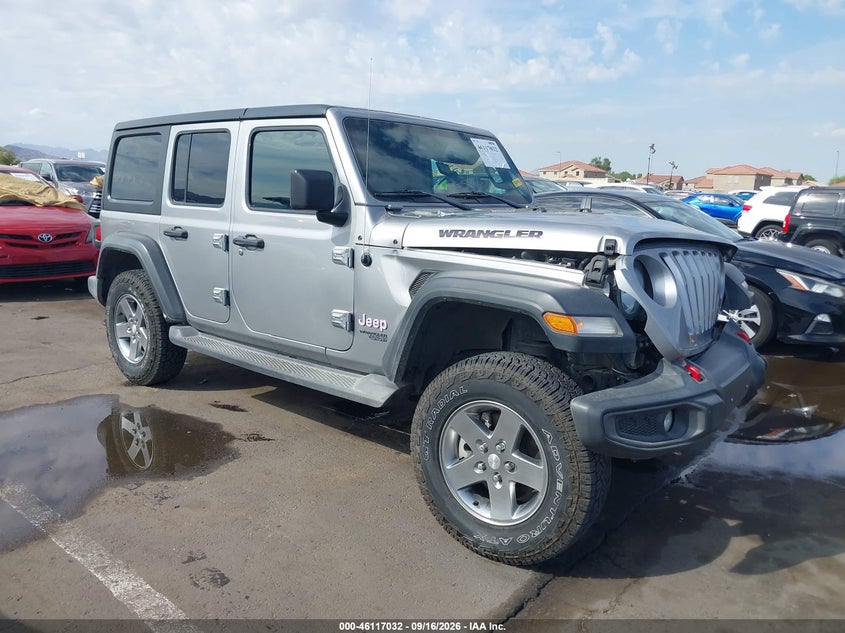 2019 JEEP WRANGLER UNLIMITED SPORT S 4X4 | 1C4HJXDN2KW588918 | UPCARS