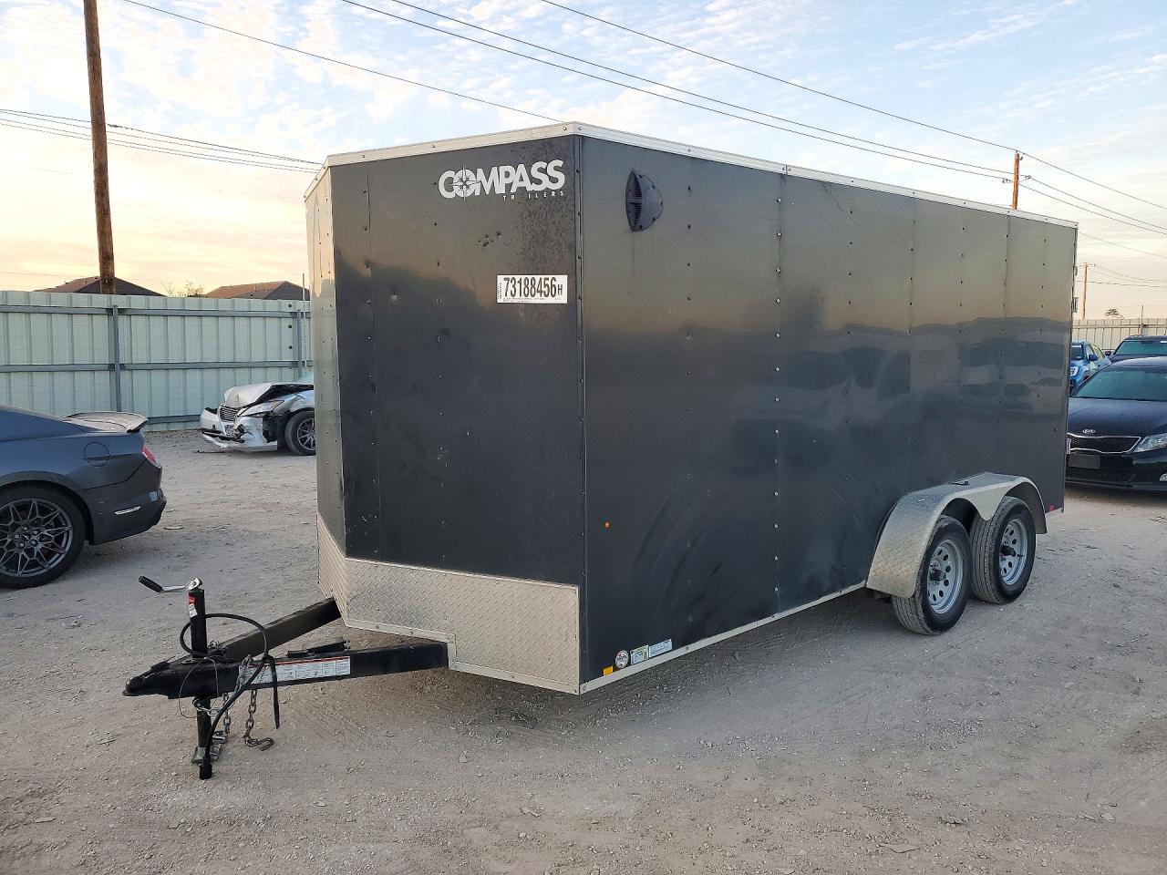 2025 COMPASS UNKNOWN KC-DX8416-070 ENCLOSED CARGO TRAILER | 5JWRE162XSX127706 | UPCARS