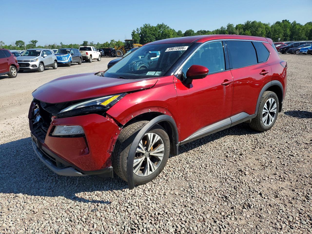 2021 NISSAN ROGUE SV | 5N1AT3BB6MC804444 | UPCARS