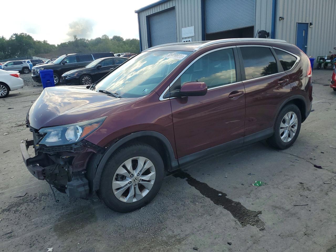 2013 HONDA CRV EXL | 5J6RM4H74DL067476 | UPCARS