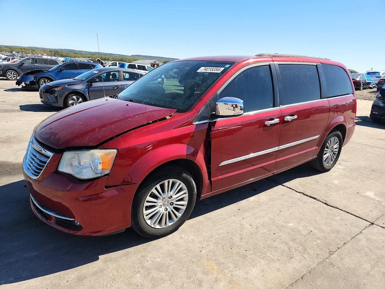 2013 CHRYSLER MINIVAN TOURING L | 2C4RC1CG0DR777254 | UPCARS