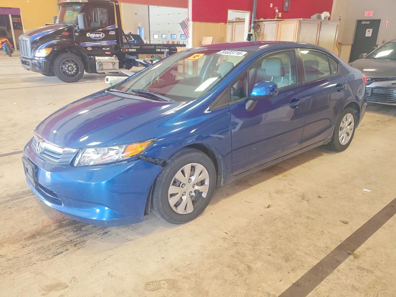 2012 HONDA CIVIC LX | 19XFB2F50CE361145 | UPCARS