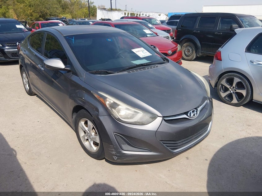 2014 HYUNDAI ELANTRA SE | 5NPDH4AE1EH485559 | UPCARS