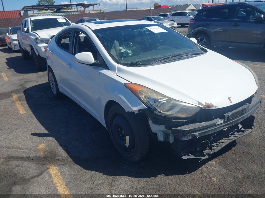 2013 HYUNDAI ELANTRA LIMITED | 5NPDH4AE6DH157648 | UPCARS