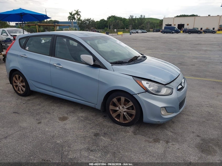 2013 HYUNDAI ACCENT SE | KMHCU5AE0DU097574 | UPCARS