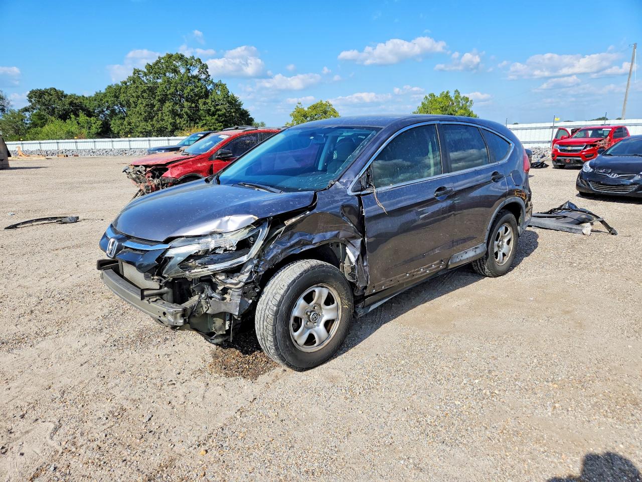 2015 HONDA CR-V LX | 2HKRM3H39FH504246 | UPCARS