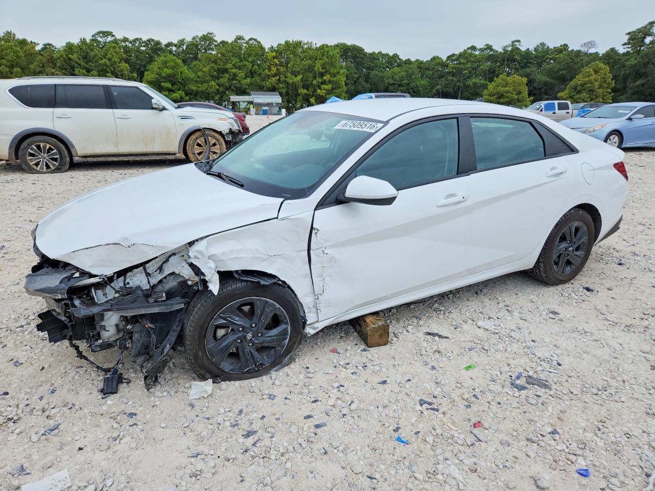 2023 HYUNDAI ELANTRA BLUE | KMHLM4AJ8PU061935 | UPCARS