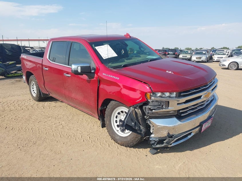2019 CHEVROLET SILVERADO 1500 LTZ | 1GCUYGEL6KZ156614 | UPCARS